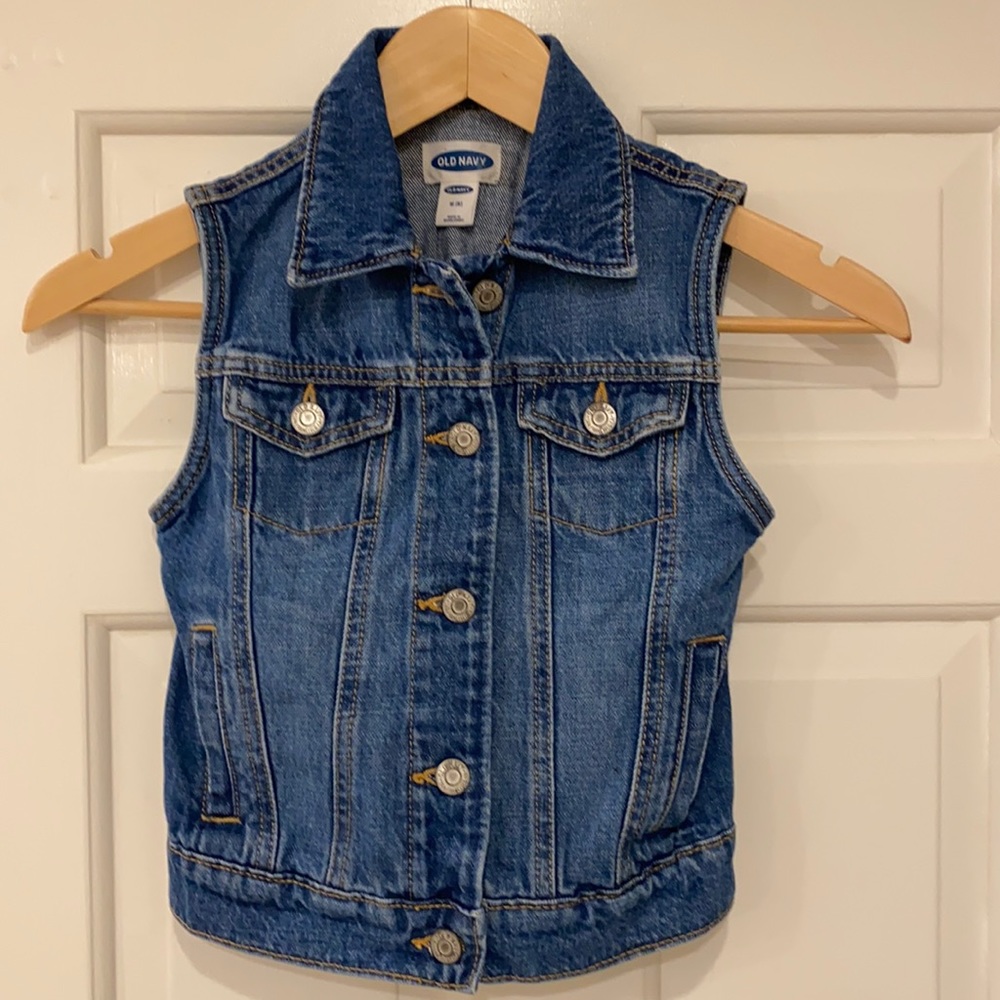 Jean vest, size M (8)